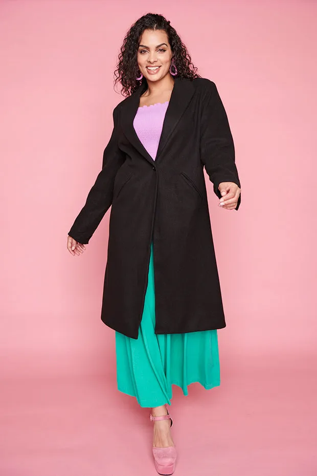 Reena Black Coat