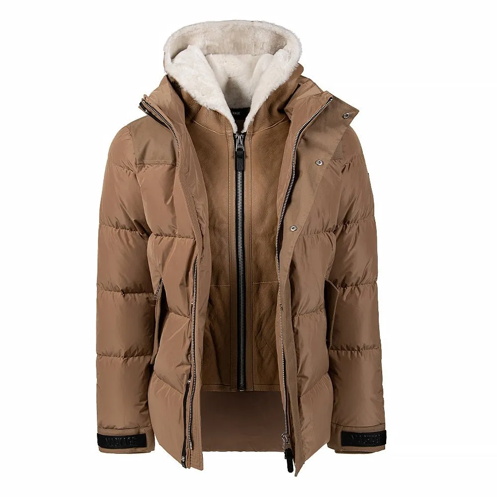 Riley Down Jacket | Camel