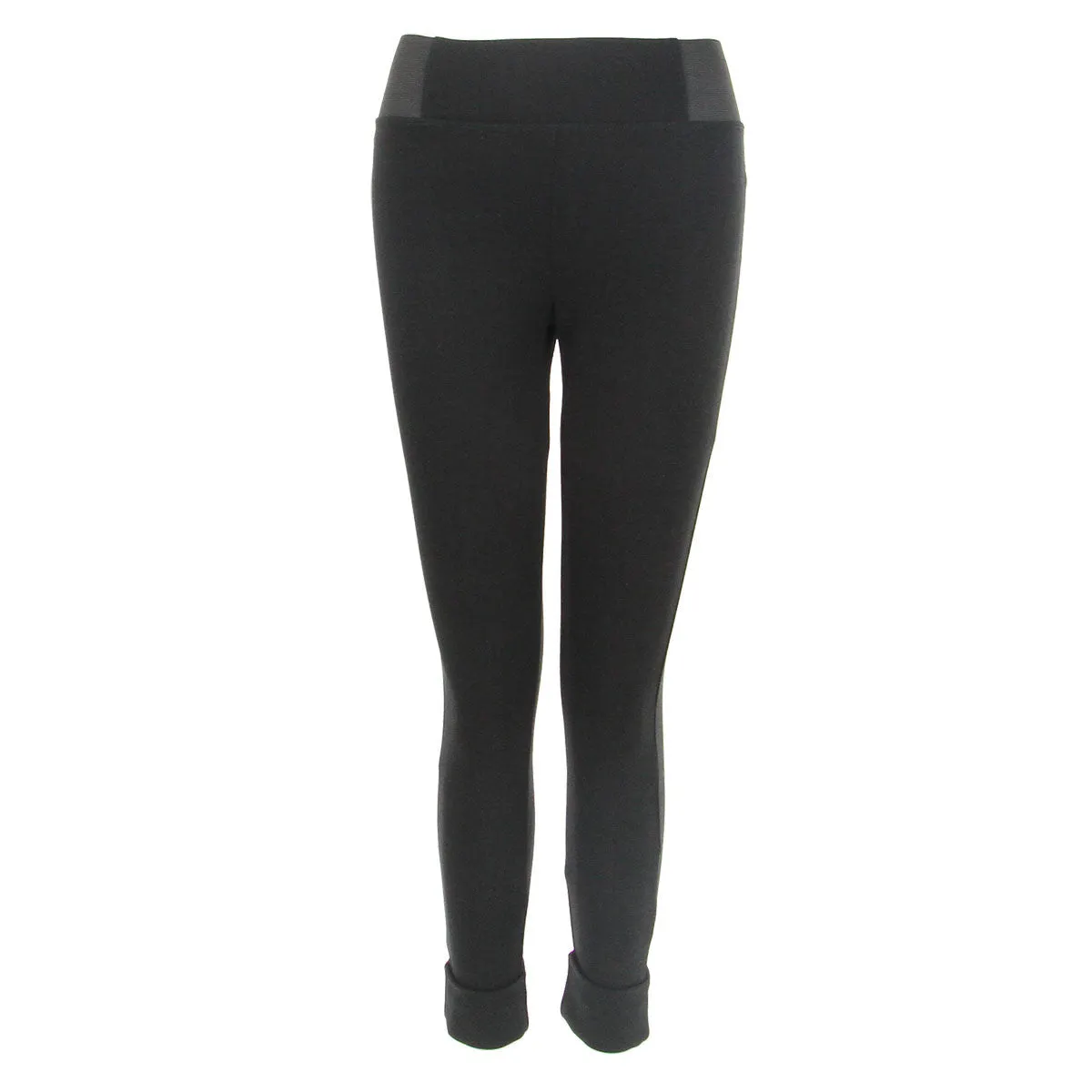 Rolled Cuff Legging - Black