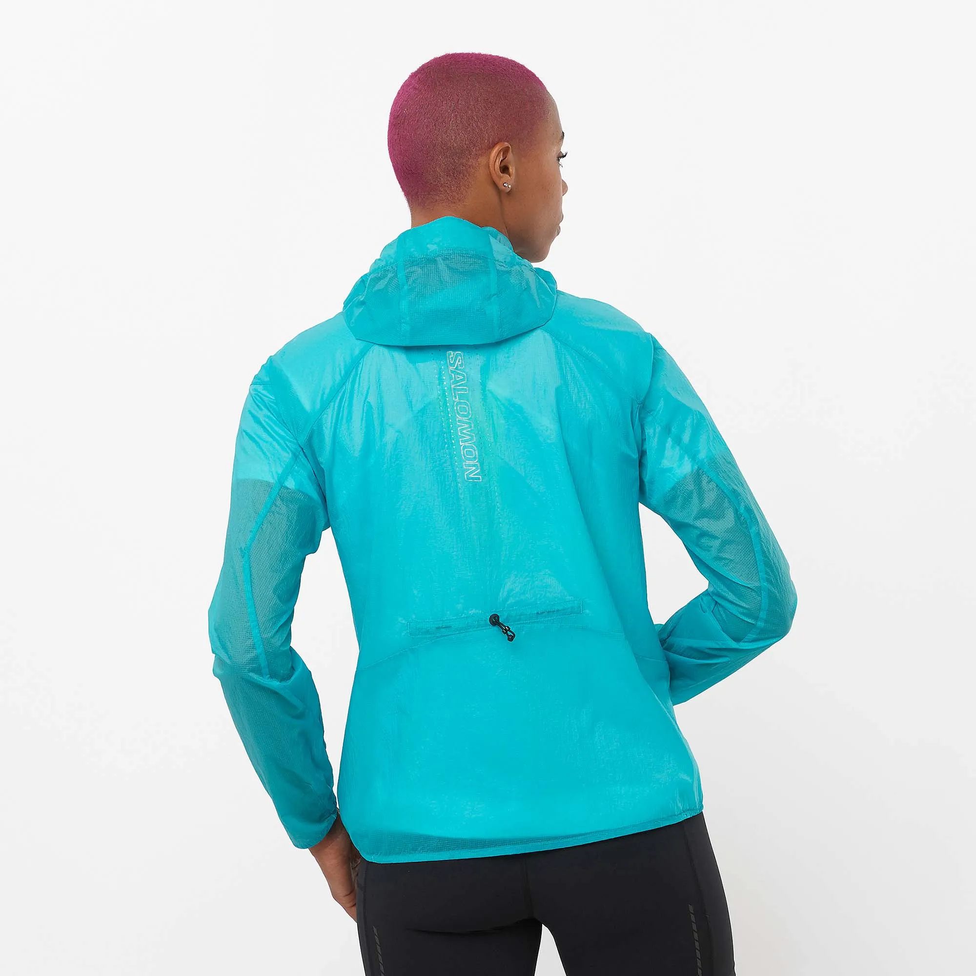 Salomon | Women's Sense Aero Wind Jacket - Peacock Blue