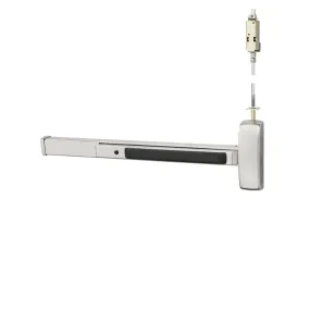 Sargent NB-MD8610F Concealed Vertical Rod Exit Device, 33-36" W Door, Exit Only, Multi-Function, LBR, For 1 3/4" TK Metal Dr, 84" up to 96" Door Ht