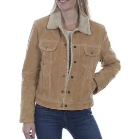 SCULLY WOMEN'S FUX SHEARLING JACKET - L1019