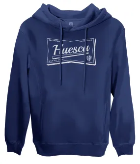 SD Huesca Vintage Seal Fleece Pullover Hoodie - Navy