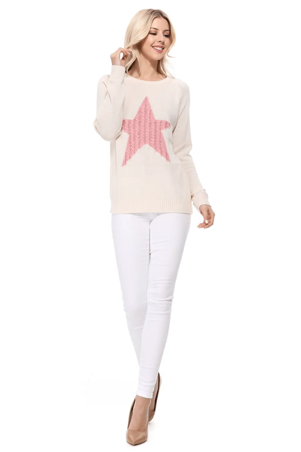 Star Pullover Sweater