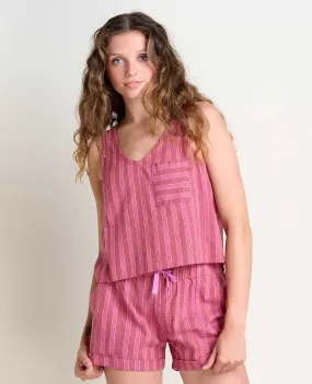 Taj Hemp Button Back Tank II