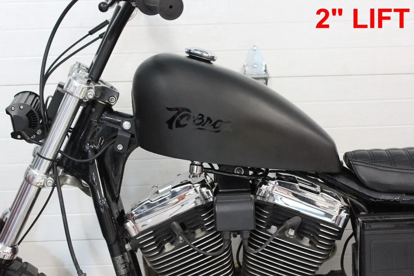 TC Bros. 1995-2003 Sportster 2" Gas Tank Lift Kit