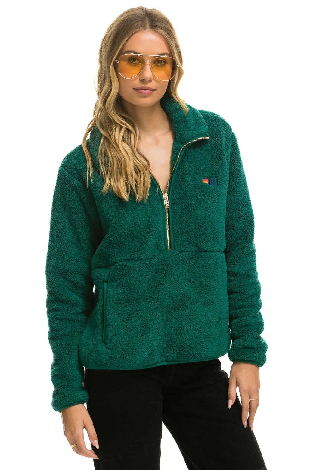 TEDDY UNISEX HALF ZIP JACKET - AMAZON