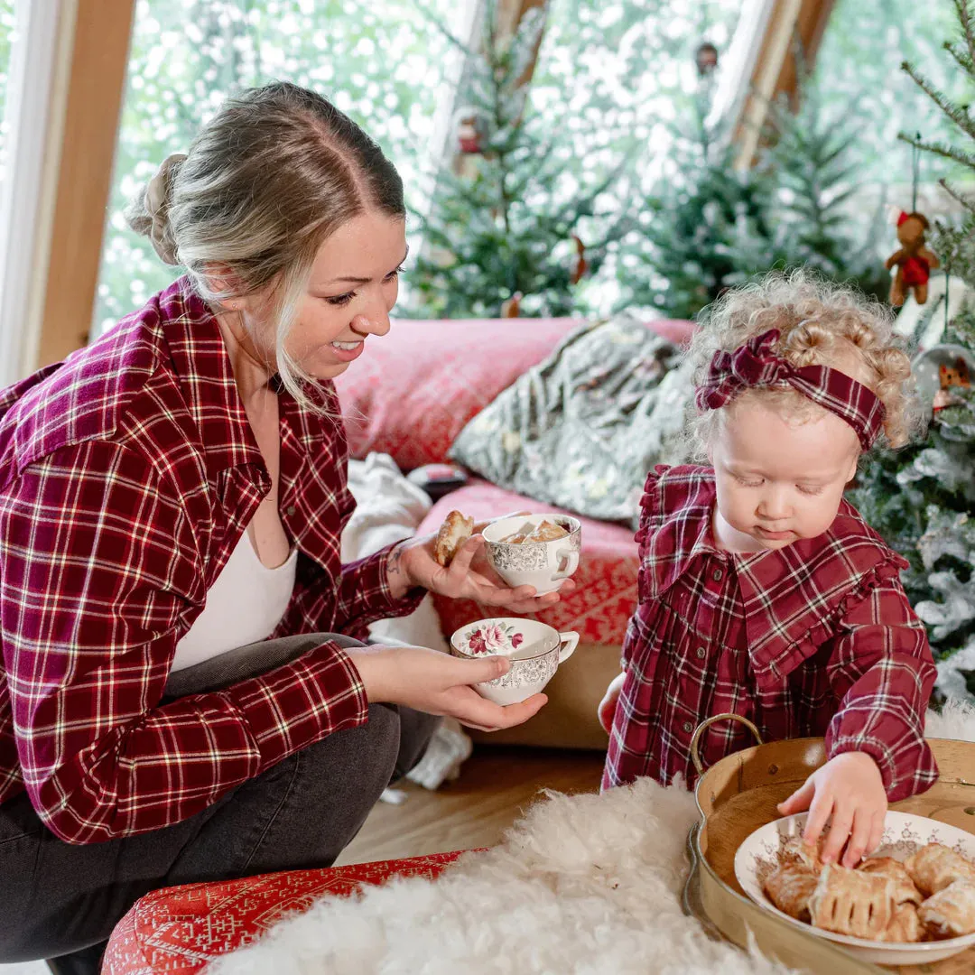 The Ariah Plaid Dress - BABY