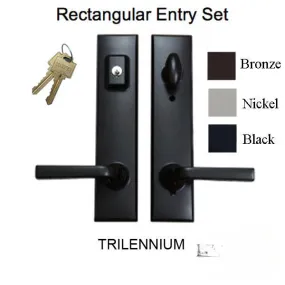 TRILENNIUM ACTIVE KEYED LOCK 3000 SERIES RECTANGULAR BASE