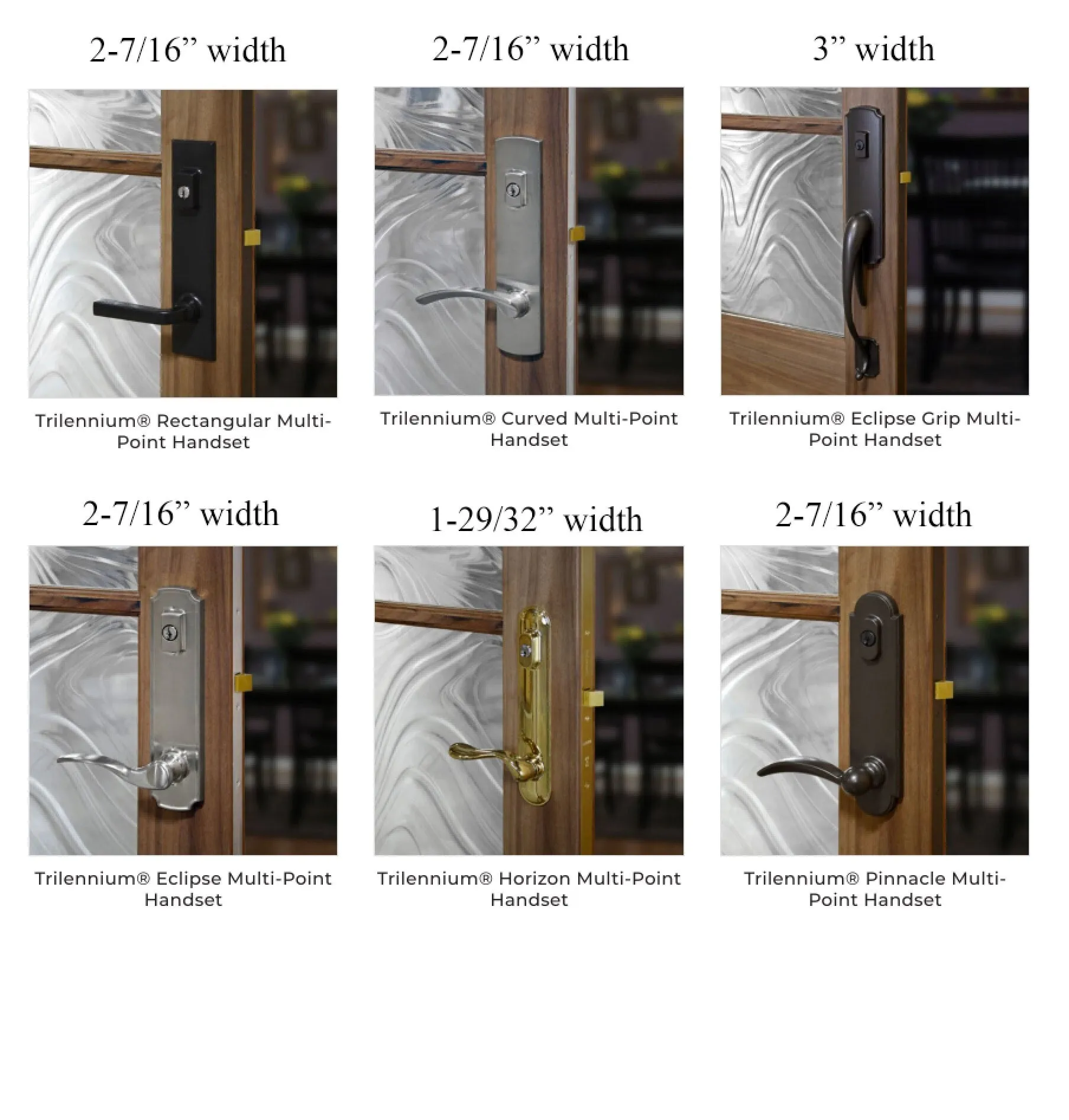 TRILENNIUM ACTIVE KEYED LOCK 3000 SERIES RECTANGULAR BASE