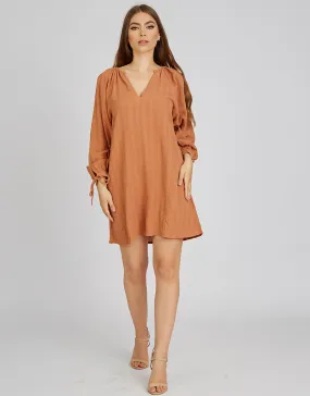 Viva Linen Short Dress