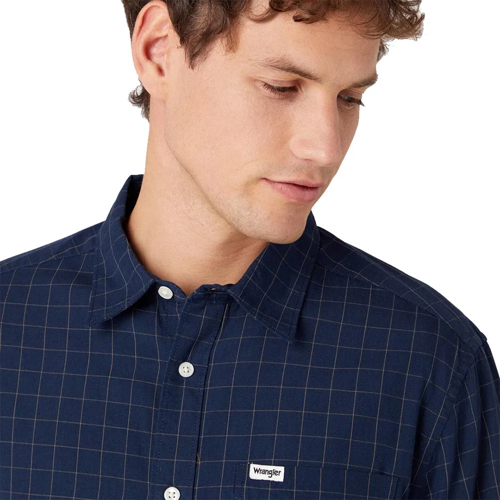 Wrangler One Pocket Shirt - Eclipse