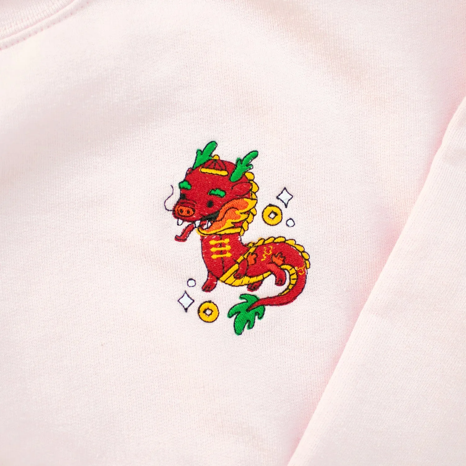 Year of the Dragon Embroidered Sweatshirt